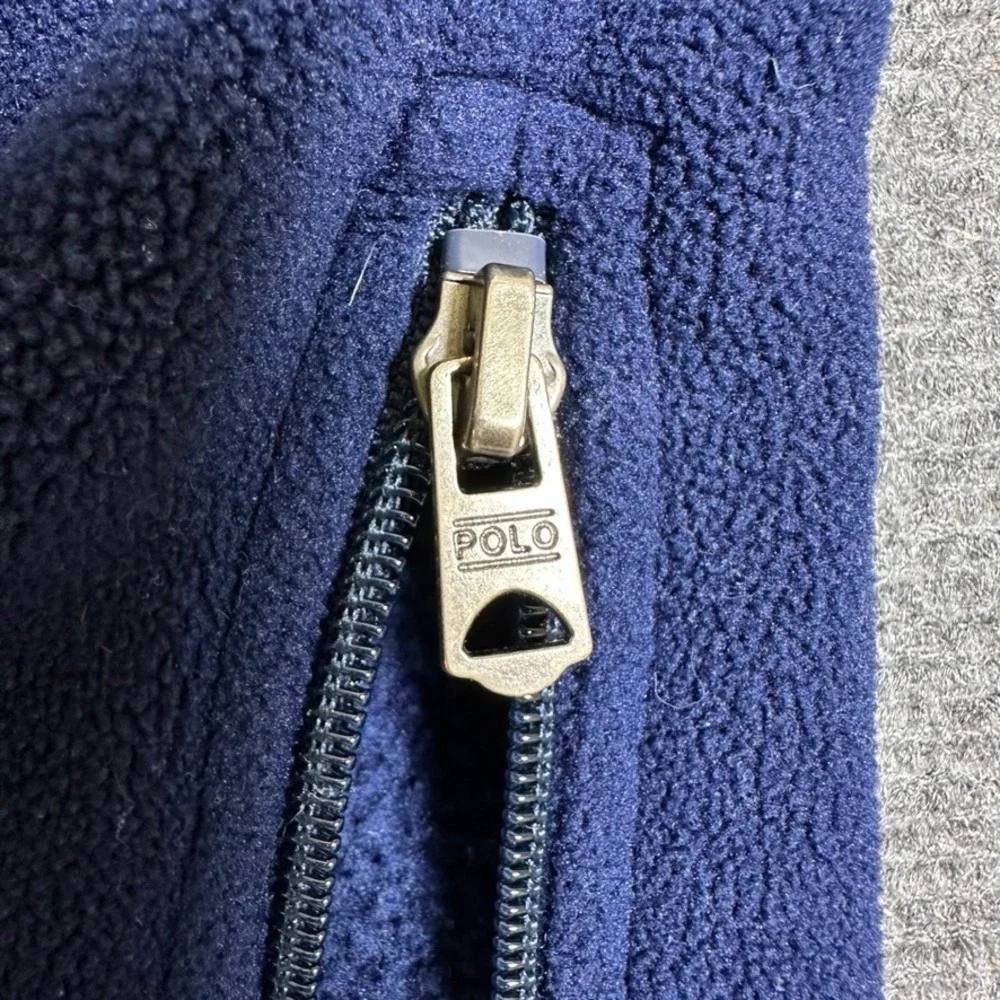 Polo Sport Ralph Lauren Fleece Sweatpants Mens 3XL Navy Blue Vintage USA Made